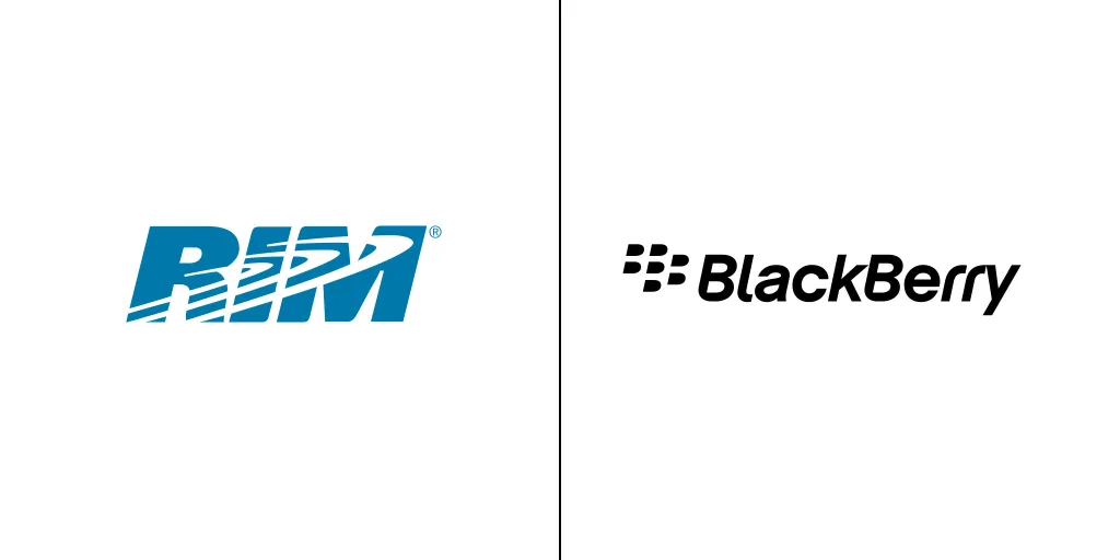 rim blackberry 15 Denkwürdige Rebrandings: 10 Triumphale Erfolge und 5 Unvergessene Fehlschläge der Marketing-Geschichte